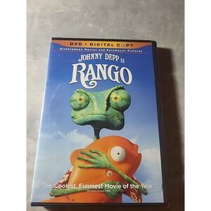 Johnny Depp Is RANGO , Animated, Lizard, Brand New Sealed,